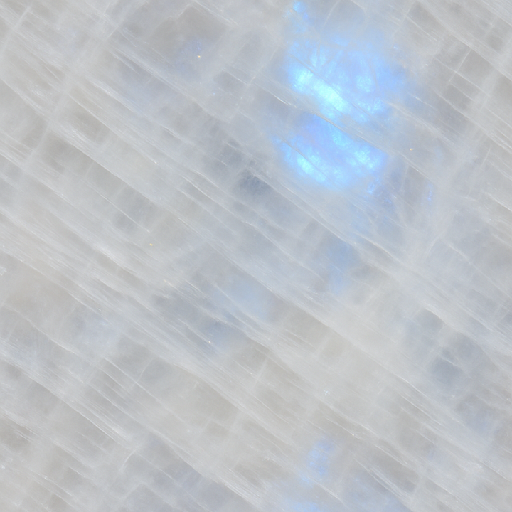 Moonstone Polished Crystal With Color Banding And Opal Play Of Color seamless PBR texture preview