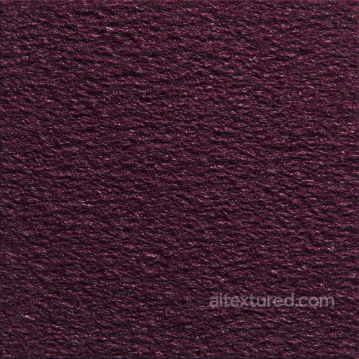 Felt PBR Texture Featuring Dense Burgundy Wool Fibers with Subtle Matte Finish seamless Felt PBR texture