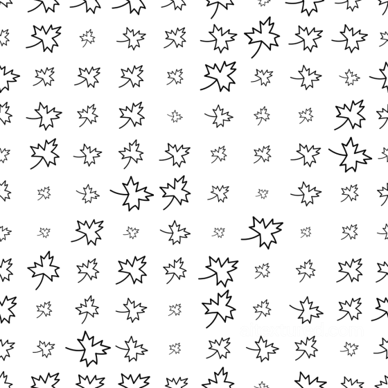 Seamless Black Leaf Patterned White Fabric 3D PBR Texture White & Black texture preview