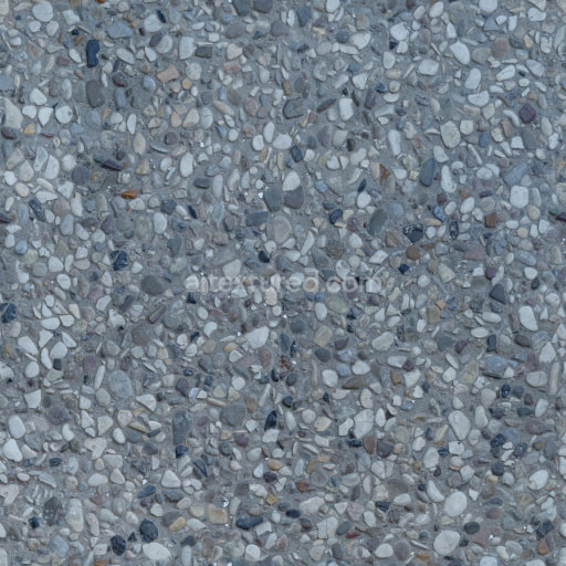 Concrete Rough Gray Stone Pavement Durable Tileable Coarse Weathered Solid