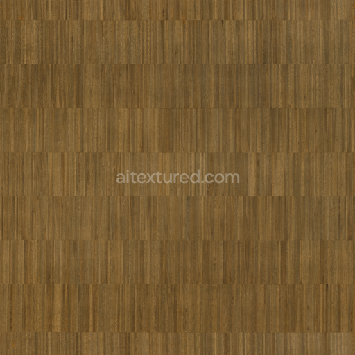 Rectangular Parquet — Parquet Wood Flooring Polished Coated — PBR seamless 3D texture