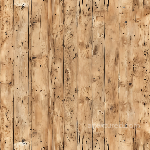 Reclaimed Wood Planks PBR Texture with Knots and Weathered Grain seamless Wood PBR texture