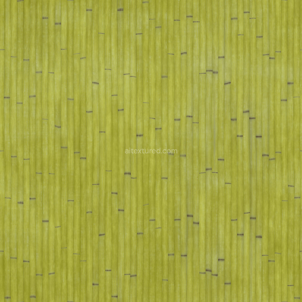 Seamless bamboo texture with a natural green appearance
