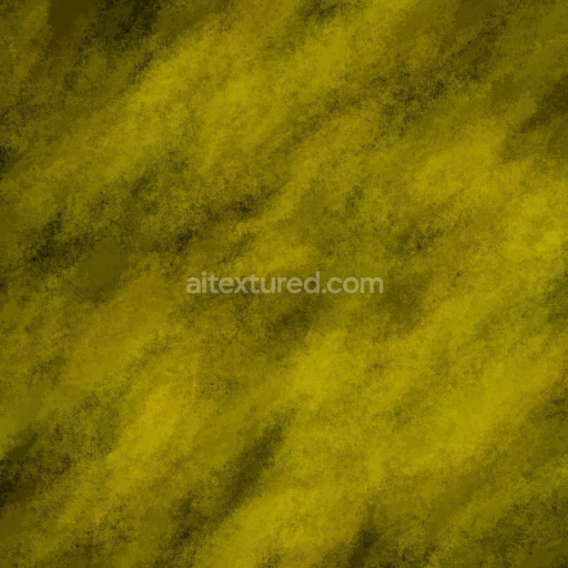 Seamless 3D PBR Watercolor Texture with Olive and Mustard Green Gradient