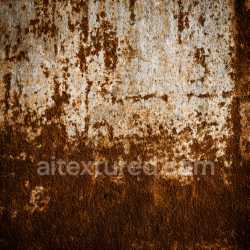 seamless Seamless 3D PBR Texture of Rusty Metal with Heavy Cracks and Erosion texture 8k free download PBR