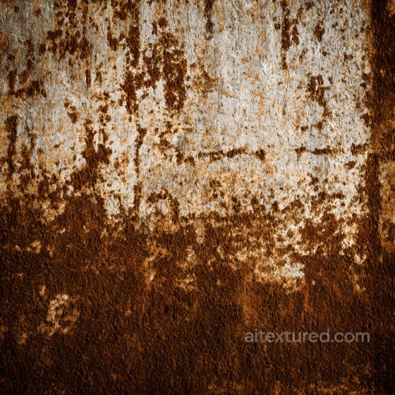 Rust Texture of Rusty Metal with Heavy Cracks and Erosion Rust texture preview