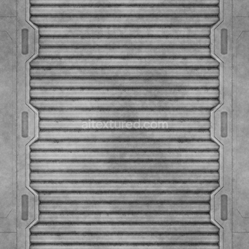 Archviz Metal Metallic Panel Sci Scifi Space — Seamless PBR Texture