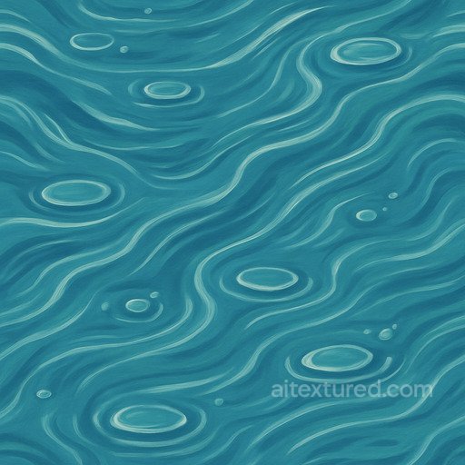 Stylized Stream Seamless Texture seamless Water PBR texture