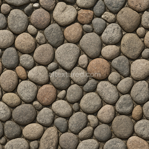 Rough Pebble Seamless Texture