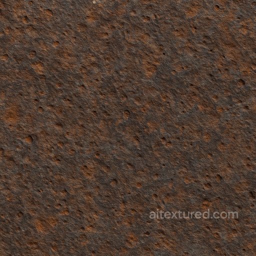 Pitted Oxidized Iron Seamless Texture seamless Rust PBR texture