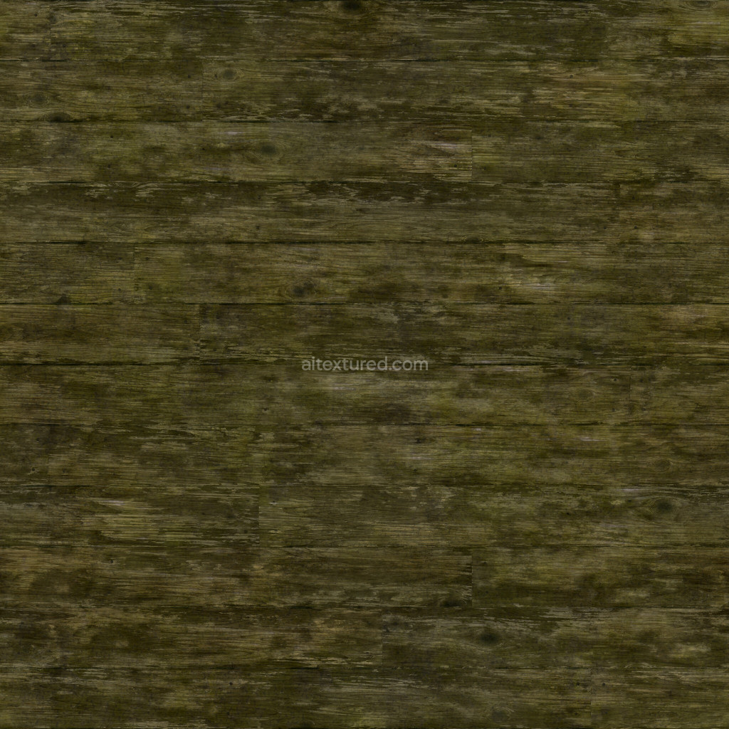 Seamless PBR plank texture with weathered wood appearance