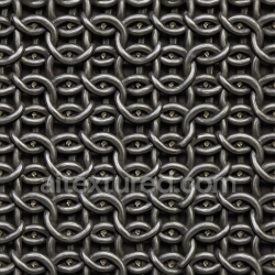 seamless Seamless 3D Texture 8K PBR Chainmail With Riveted Rings And Metallic Luster texture 8k free download PBR