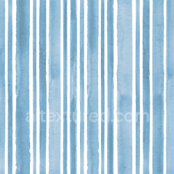 seamless Seamless 4K PBR Watercolor Stripes Texture in Soft Blue Fabric Style texture 8k free download PBR