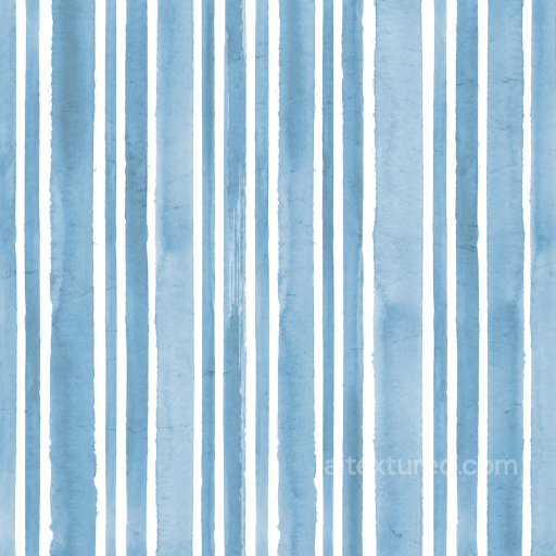Seamless 4K PBR Watercolor Stripes Texture in Soft Blue Fabric Style seamless Watercolor Stripes PBR texture
