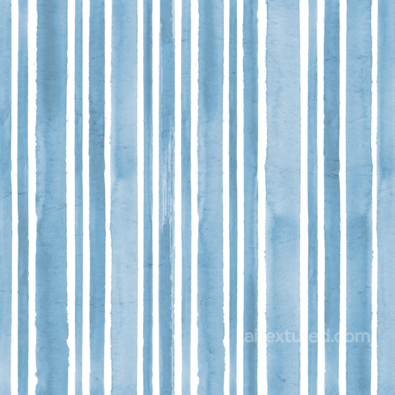 Seamless 4K PBR Watercolor Stripes Texture in Soft Blue Fabric Style Watercolor Stripes texture preview