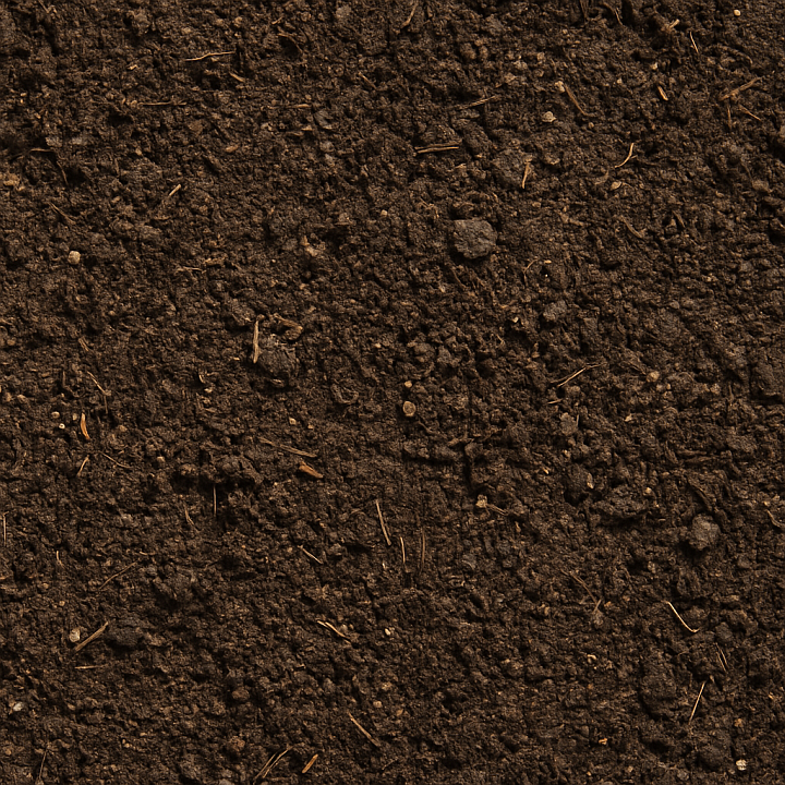 Garden Soil Organic Humus seamless PBR texture preview