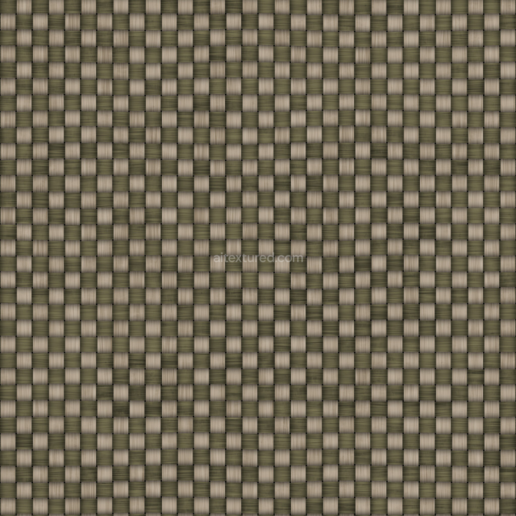 Seamless fabric PBR texture with intricate woven pattern