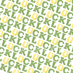 seamless Seamless 3D PBR Texture with Lucky Green and Gold Letters and Shamrocks texture 8k free download PBR