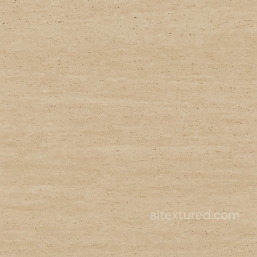 Travertine Filled Pores Honed seamless Stone PBR texture