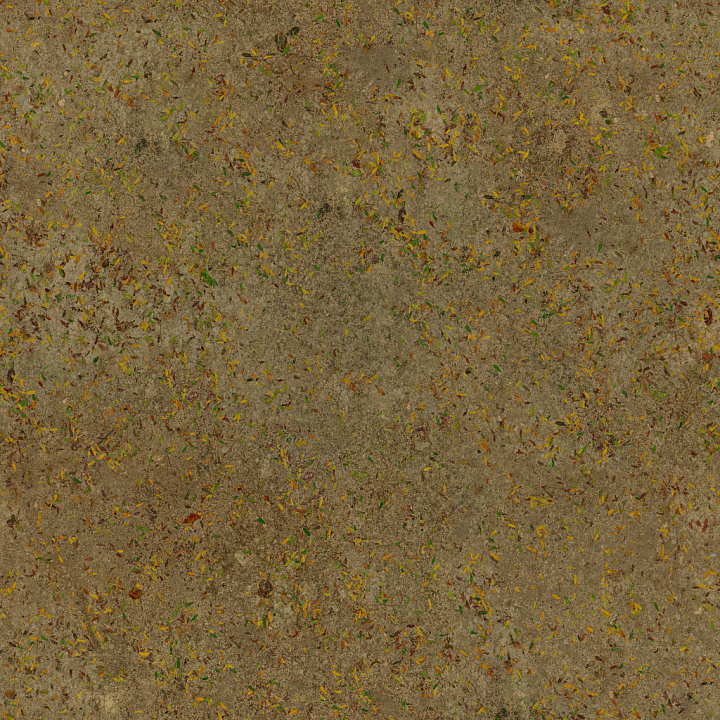 Park Dirt Asphalt seamless PBR texture preview
