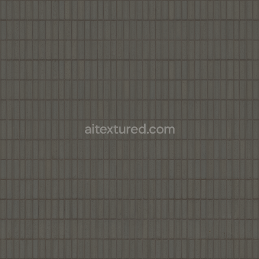 Rectangular Facade Tiles — Tiles Rectangular Exterior Concrete Aggregate — PBR seamless 3D texture