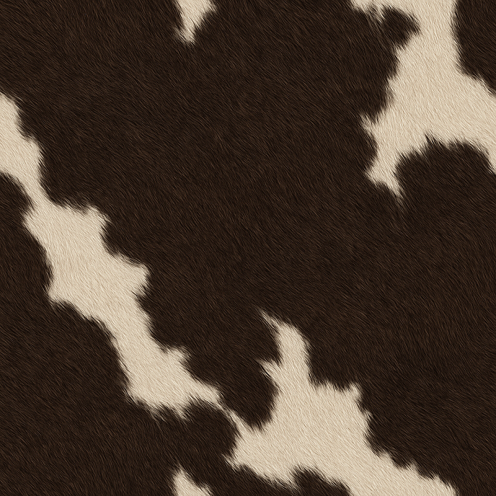 Fine Cowhide seamless PBR texture preview