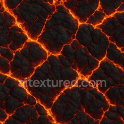 seamless Burning Volcanic Rock Texture texture 1024x1024 free download PBR