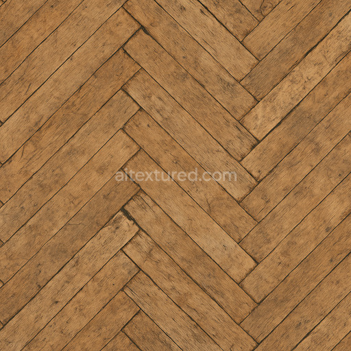 Worn Maple Parquet Texture Seamless 1024X1024