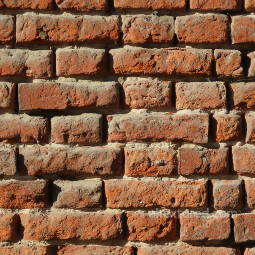 Weathered Old Red Brick Wall Texture for PBR seamless Brick PBR texture