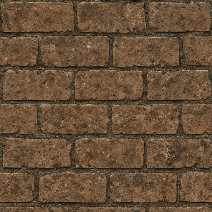 Dirty Clay Brick seamless PBR texture preview