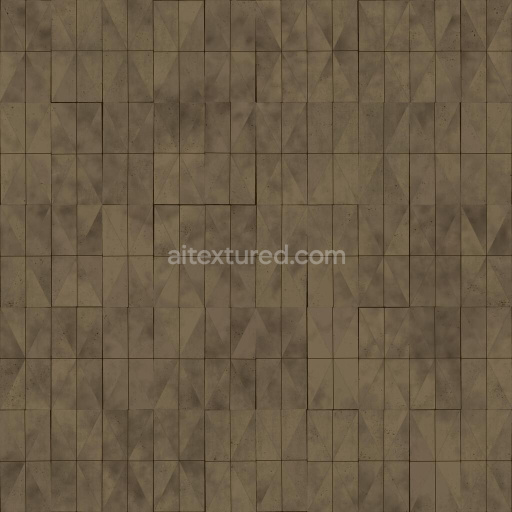 Golden Pyramid Wall Decoration | Free PBR