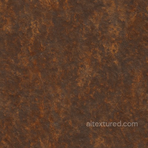 Weathered Rusty Metal Seamless Texture seamless Rust PBR texture