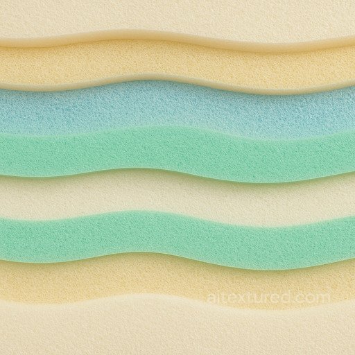 Layered Foam Seamless Texture seamless Foam PBR texture