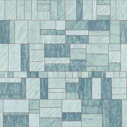 Tile Seamless Pbr Texture Blue Pattern Smooth Glossy Modern Design