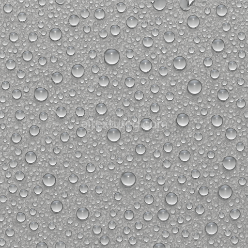 Seamless 3d texture pbr 8k condensation beads on plastic surface
