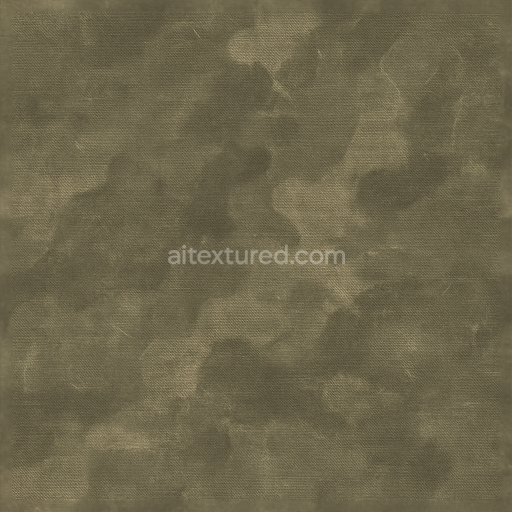Seamless 3d texture pbr 8k canvas camouflage fabric with scratched and faded surface