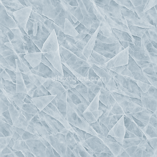 Seamless 3d texture pbr 8k ice shards with icy cracks and ice spikes details
