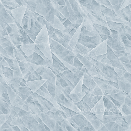 Ice Shards With Icy Cracks And Ice Spikes Details seamless Ice PBR texture