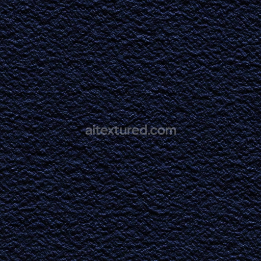 Seamless 3D Felt PBR Texture in Dark Navy with Dense, Compact Wool Fibers