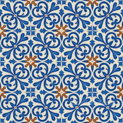 Patterned Tile Seamless Texture seamless Basic-materials PBR texture