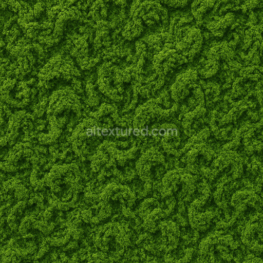 Decorative Green Moss Texture Seamless 1024X1024