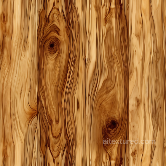 Pine Wood PBR Texture with Distinctive Grain and Knots Wood texture preview