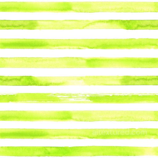 Watercolor Texture Featuring Soft Green Stripes on White seamless Watercolor Stripes PBR texture