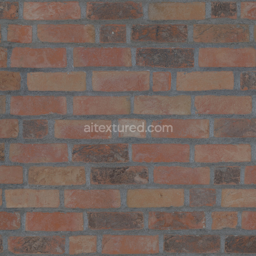 Seamless Bricks 001 by CC0 Textures – PBR 3D Texture (CC0, 8k ready)