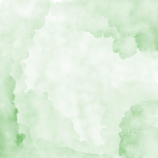 Watercolor Texture of Soft Light Green Watercolor Stains seamless Watercolor texture PBR texture