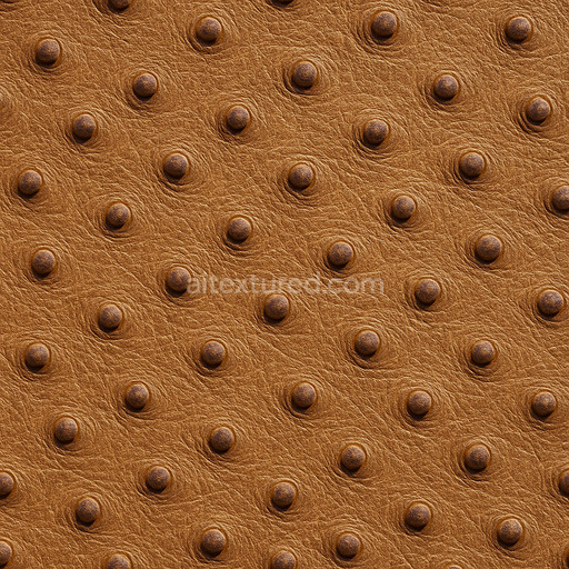 Ostrich Leather Quill Bumps