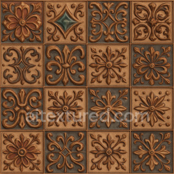 seamless Decorative Clay Tiles Texture Seamless 1024X1024 texture 1024x1024 free download PBR