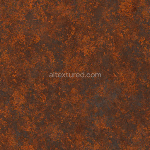 Oxidized Oxidized Iron Seamless Texture
