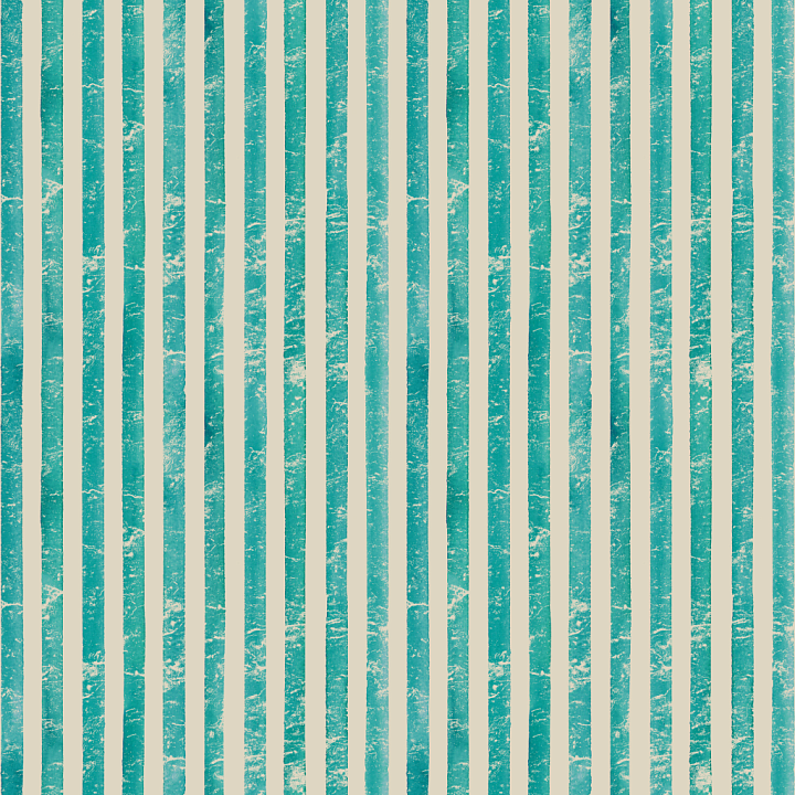 Blue Watercolor Stripes on Beige Background seamless PBR texture preview