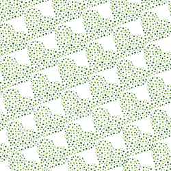 seamless Seamless 3D PBR Texture of Green Shamrock Clusters on White Background texture 8k free download PBR